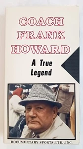 Clemson Tigers Football VHS Coach Frank Howard A True Legend - Picture 1 of 2