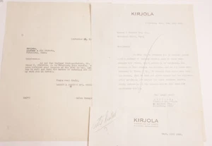 1926 Lamson Goodnow Kirjola Fitchburg Ma Ephemera L202D - Picture 1 of 4