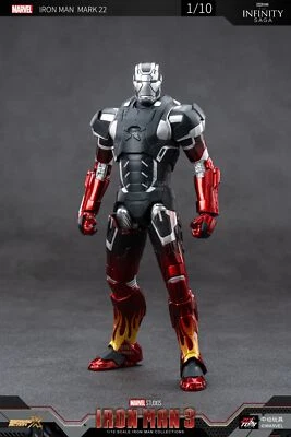 ZD Toys Marvel Avengers 1/10 Iron Man MK22 Action Figure - Photo 1/4