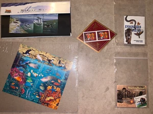 Stamps Irish Marine Mammals (4) Tiger (2) Australia Christmas Island 20 Vintage - Picture 1 of 7
