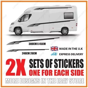 Motorhome graphics stickers decals camper van caravan universal fitting mg129 - Picture 1 of 2