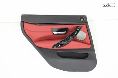 BMW 428i F36 Gran Coupé 2015-2016 panel puerta trasera izquierda moldura rojo OEM Foto 1 de 4