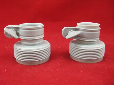 2 Stück Intex Adapter B eingezogen 32 mm x 2" Pumpenanschluß Pool Bestway - Bild 1 von 4