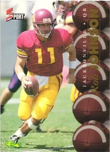 1995 Classic Five Sport #87 Rob Johnson Jacksonville Jaguars - Picture 1 of 2