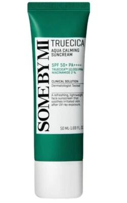 [SOME BY MI] Truecica Aqua Calming Suncream SPF50+ PA++++ 50ml. UK SELLER