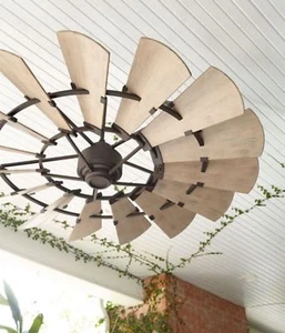 THE WINDMILL FAN 96015 Ceiling 60" "Bronze Farmhouse Full Warranty NEW - Picture 1 of 1