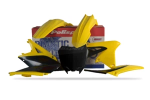 Kit de caja de plástico Polisport para Suzuki RMZ 250 (2010-2012 colores OEM) 2010-2018 - Imagen 1 de 1