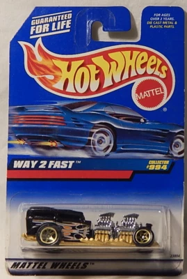Camión de carreras Way 2 Fast Rod Roadster Hot Wheels Mainline 1999-994 retirado 2009 Foto 1 de 4
