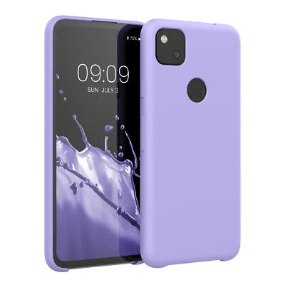 KWMOBILE Silicone Case for Google Pixel 4a - TPU Rubberized Cover