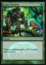 Giant Growth Foil | NM | Junior Super Series Promo | Magic MTG