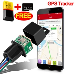 Car GPS locator Car Remote Power-off Tracker w/Free 16GB Memory Card&Card Reader - Picture 1 of 11