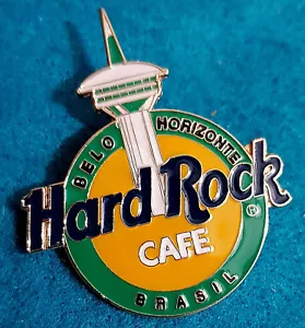 BELO HORIZONTE BRASIL ALTA VILA TOWER LOGOTIPO DE CIUDAD EMBLEMÁTICO Hard Rock Café PIN LE - Imagen 1 de 1