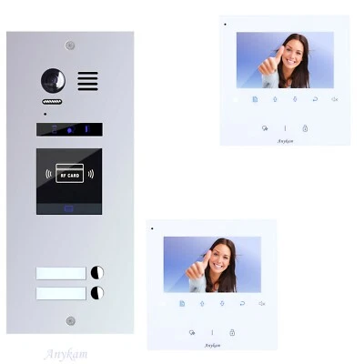 Sprechanlage Video Türsprechanlage Videosprechanlage 2 Familienhaus Bus ES2id 43 - Bild 1 von 4