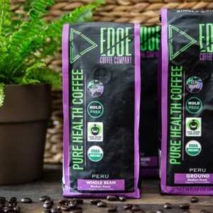 Mold Free Pure Health Coffee - Organic Fair Trade Specialty Grade Low Acid Cl - Picture 1 of 5