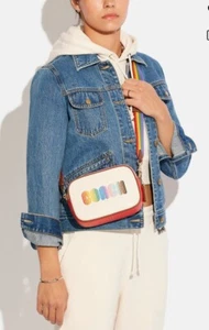 COACH Jamie Crossbody Camera Bag With Rainbow Coach unisex - Picture 1 of 3