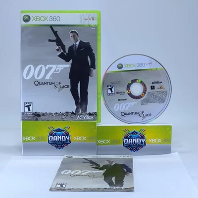 007 Quantum of Solace CIB W/ Manual - Xbox 360 - Image 1 of 4