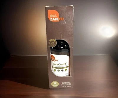 Zahler ParaGuard 高级肠道植物支持 4 盎司有效期至 01/26。 全新带盒。 — 第 1/4 张图片