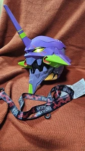 Evangelion Popcorn Bucket Figure USJ Limited Universal Studios Japan USED - Picture 1 of 11