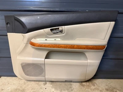 2006-2008 Lexus RX400H Front Right Door Panel Lining Trim Cover Ivory - Imagem 1 de 3