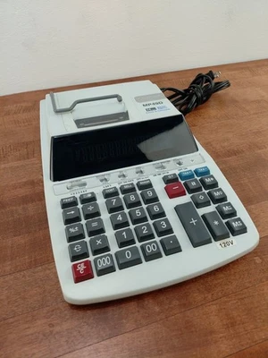 Canon - MP49D - Desktop Calculator w/Clock & Calendar 14 Digits 2 Color print - Image 1 of 2