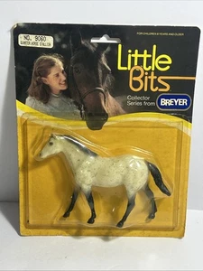 VTG BREYER LITTLE BITS - QUARTER STALLION HORSE W/ Spots NO. 9060 - 1990 - NIP - Picture 1 of 12
