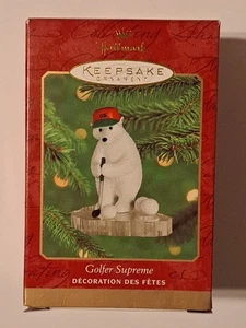 Hallmark 2000 ricordo ornamento "Golfista Supreme" - Foto 1 di 3