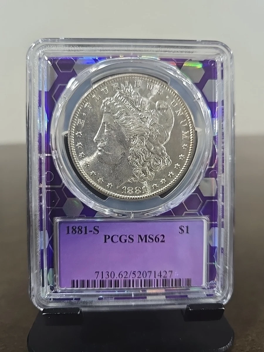 アメリカ　モルガンダラー銀貨1881-s MS-62 PCGS アメリカ モルガンダラー銀貨1881-s MS-62 PCGS Buy 1881-S Morgan