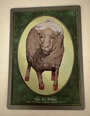 MTG **Sheep Token NM  NP Unglued Regular  SellbyCyn - Image 1 of 4