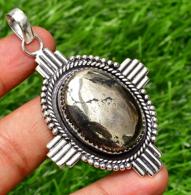 Ciondolo gioiello in argento sterling 925 fatto a mano con pietra preziosa... - Immagine 1 di 4