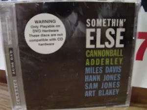 CANNONBALL ADDERLEY SOMETHING ELSE 24/96 DVD AUDIO CLASSIC RECORDS AUDIOPHILE CD - Foto 1 di 1