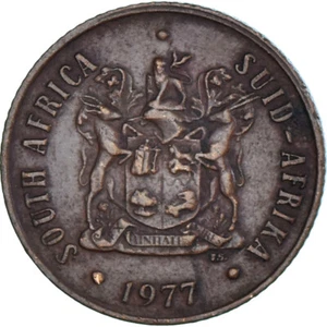 [#1180392] Coin, South Africa, 2 Cents, 1977, EF, Bronze, KM:83 - Picture 1 of 2