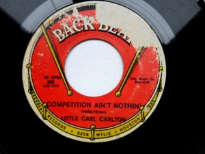Northern/Deep Soul 45 - Little Carl Carlton - Competition - Bac VG 45 RPM RECORD - Picture 1 of 4