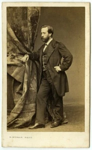 CDV 1860-70 Bingham à Paris. Le peintre allemand Ludwig Knaus (1829 - 1910). - Picture 1 of 2