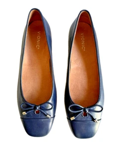 Vionic Klara Blue Ballet Flat Slip-on Shoe Women's sizes 11 NEW!!! MEDIUM - Picture 1 of 8
