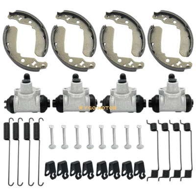 Zapatas de cilindros de rueda de freno delanteras y traseras para Kawasaki Mule 600 610 KAF400 2005-09 Foto 1 de 4