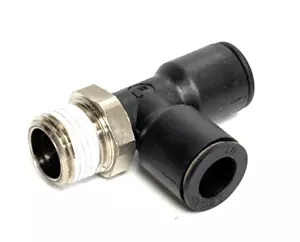 LEGRIS Nylon Push to Connect 3103 62 22 Male Run Tee 1/2 NPT x 1/2" Tubing - Picture 1 of 2