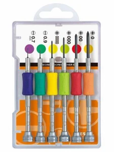 BUQUE TD-56S juego de destornilladores de precisión mínimo seis juegos de tornillos +0 Japón FS - Imagen 1 de 8