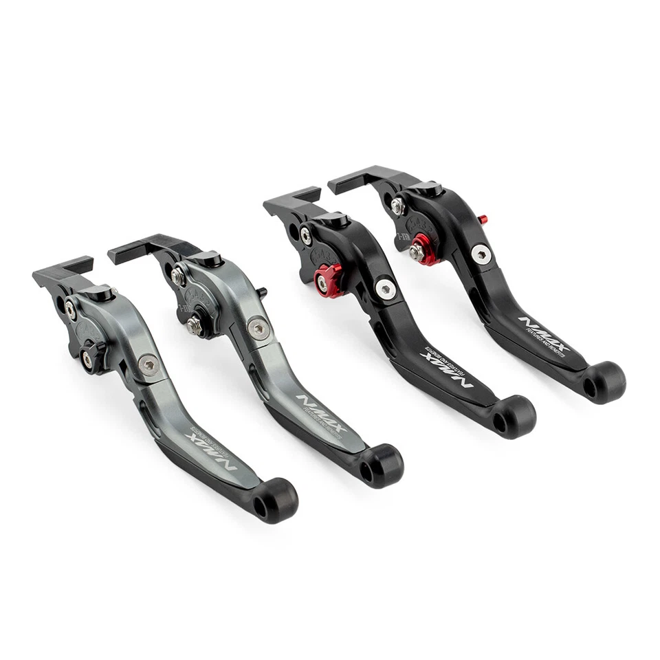 Folding Extendable Front Rear Brake Levers For YAMAHA N-MAX 155 2017-2022 - Image 1 of 4