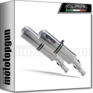 exhaust only stainless steel gpr for cagiva raptor 650 2004 04 2005 05 - Picture 1 of 3