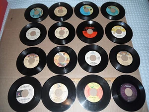 lot of 16 disco vinyl 45's donna summer osmonds bee gees - Picture 1 of 5