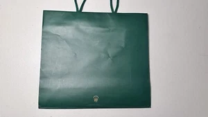 100% Authentic Rolex Green Gift Bag- BRAND NEW plus Rolex Magazine Issue #10 - Picture 1 of 1