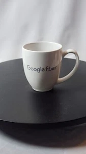 RARE Collectable Google Partners 12 oz Mug Ceramic Coffee Cup Tea White w Blue - Picture 1 of 3