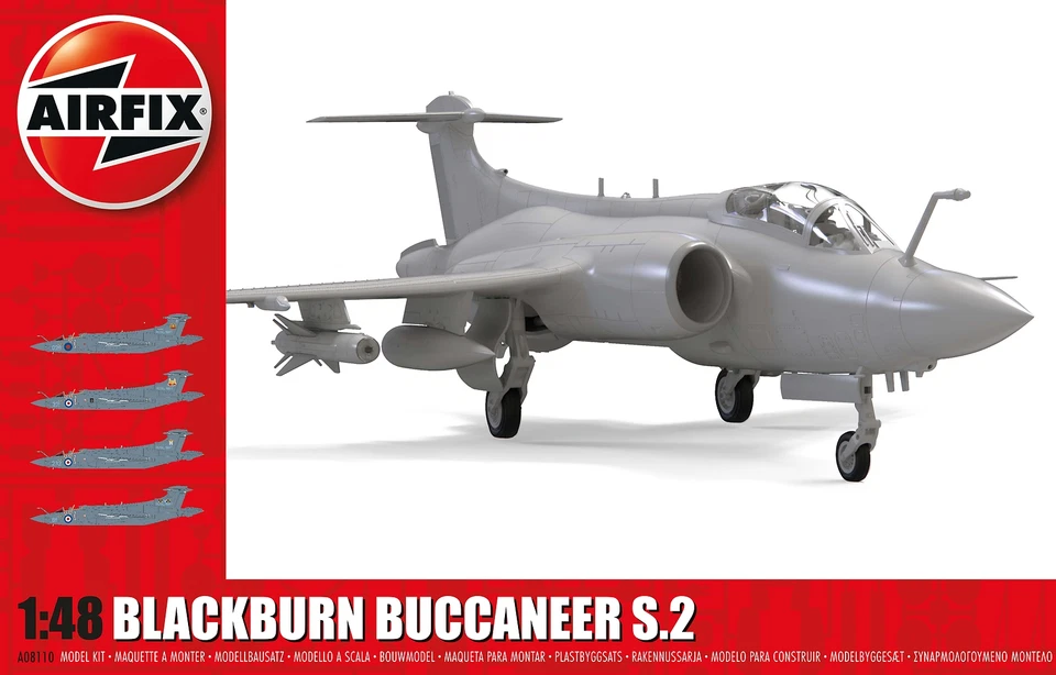 Blackburn Buccaneer S.2 1:48 Plastic Model Kit AIRFIX - Immagine 1 di 1