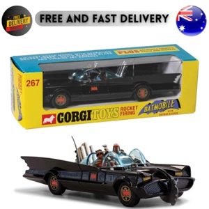 Corgi - Die-Cast Model Cars - RT26701 Batmobile with Batman and Robin - Souvenir - Picture 1 of 5