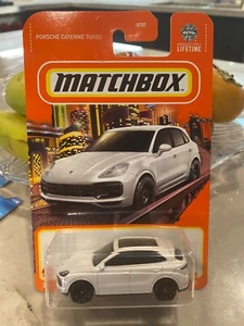 Matchbox 2024 Porsche Cayenne Turbo 27/100 White - Picture 1 of 1