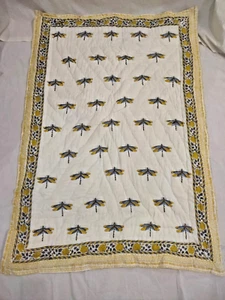 Edredones/Rajai de algodón para bebé Rajasthani Jaipuri hechos a mano talla 40''x40''/40''x60"" - Imagen 1 de 9