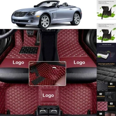 For Chrysler Crossfire 2004-2008 Custom Car Floor Mats Cargo Liners Waterproof Foto 1 de 4