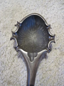  MUSEALE WASSERWAAGE TIEFSCHWARZ MEHRFACH AUSGEGOSSEN EBENHOLZ SERVIERLÖFFEL - Bild 1 von 10