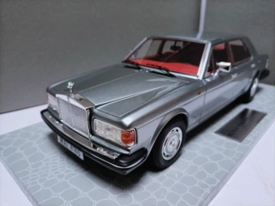 AMC 1/18 Rolls Royce Silver Spirit 1985 Silver Gray - Image 1 of 4