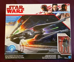 Hasbro Star Wars Force Link Kylo Ren’s TIE Silencer & Kylo Ren (TIE Pilot)... - Picture 1 of 6